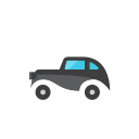 2, car, old svg vector icon