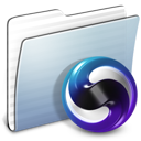 graphite,stripped,folder,theme icon