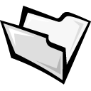 folder,snow icon