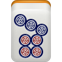 mahjong, pin icon