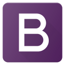 bootsrap, logo, media, social svg vector icon