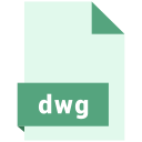 dwg, file, format svg vector icon