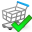 accept, shoppingcart icon