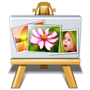 gallery, paintings, photos, portfolio icon