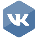 colored, hexagon, high quality, media, social, social media, vk svg vector icon