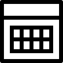 app, calendar, essential, ui svg vector icon