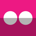 flickr svg vector icon