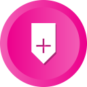 add, badge, bookmark, guardar, mark, ribbon, save svg vector icon