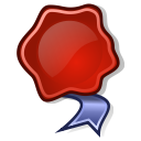 certificate svg vector icon