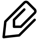 clip, paper svg vector icon