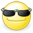 48, cool, face, gnome icon