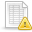 page,table,warning,alert,exclamation,wrong,error icon