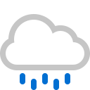 cloud, rain svg vector icon