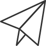 paper, plane icon