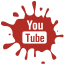 social,media,blot,set,youtube icon
