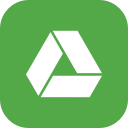 drive, google drive, media, social svg vector icon