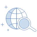 marketing, search, seo, web, zoom svg vector icon