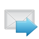 email,forward,mail,message,letter,envelop,next,right,yes,arrow,correct,ok icon