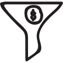 analytics, control, filt, filter, options, results, setting svg vector icon