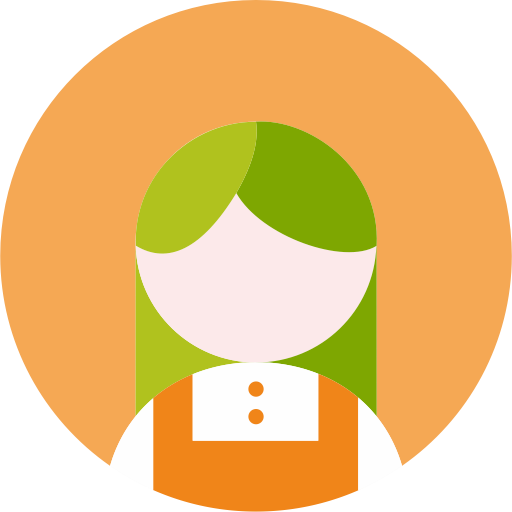 Avatar Girl svg vector icon