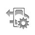 refund,gear icon