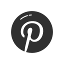 logo, pinterest, pinterest logo, website svg vector icon
