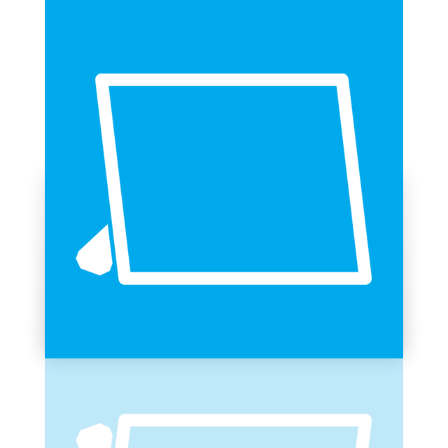 mirror, picture, viewer icon