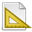document, gnome, page, setup icon