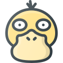 psyduck svg vector icon