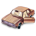 car, cortina, ford, gt icon