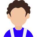 avatar, boy, cheerful, mark svg vector icon