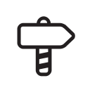 location, navigation, north pole, pointer, road, way svg vector icon