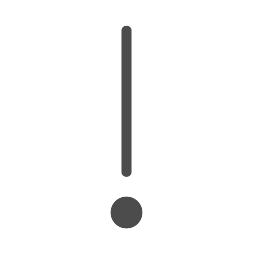 The Exclamatory Mark svg vector icon