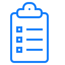 clipboard, list svg vector icon