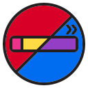 beach, decoration, holiday, no, sea, smoke, tourism svg vector icon