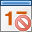 calendar, delete icon