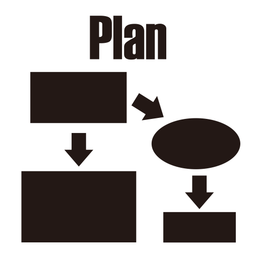 Plan svg vector icon