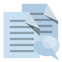 copy,speech,bubble icon