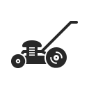 garden, gardening, grass, lawn, mower, tool, tools svg vector icon
