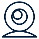 computer, electronic, technology, web, webcam svg vector icon