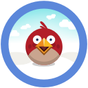 angry, birds, game, seasons svg vector icon