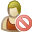 athlete, delete icon