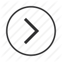forward, music, next, option, play, player, skip icon