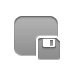rounded,rectangle,diskette icon
