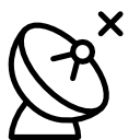 gps,disconnected icon