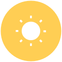contrast, display, full brightness, light, screen, sun, weather svg vector icon