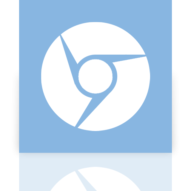 chromium, google, mirror icon
