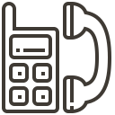 accessories, automobile, car, mobile, phone, service svg vector icon
