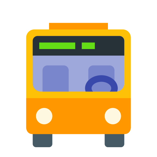 Trolleybus svg vector icon
