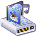 hard,drive,music icon